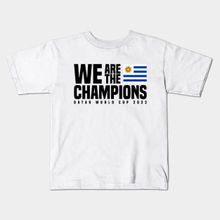 Qatar World Cup Champions 2022 - Uruguay Kids T-Shirt